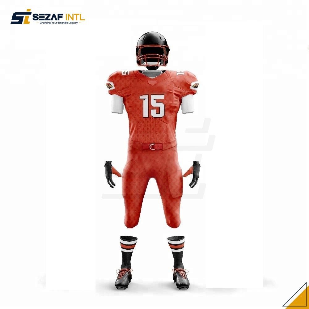 American-Football-Uniforms-3.jpg Bulk Custom Football Jerseys Factory Price - Image 1