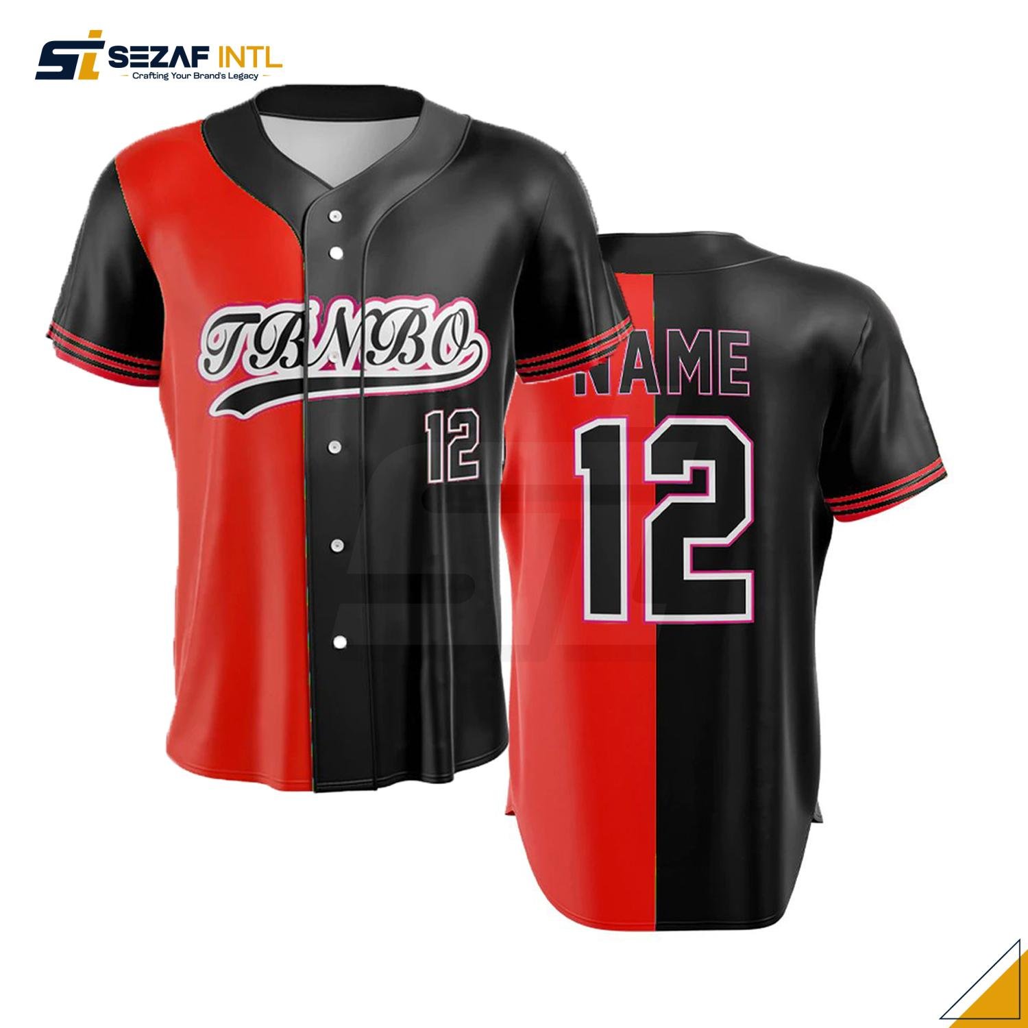 BASEBALL-UNIFORM-3.jpg Moisture Wicking Custom Baseball Jerseys - Image 1