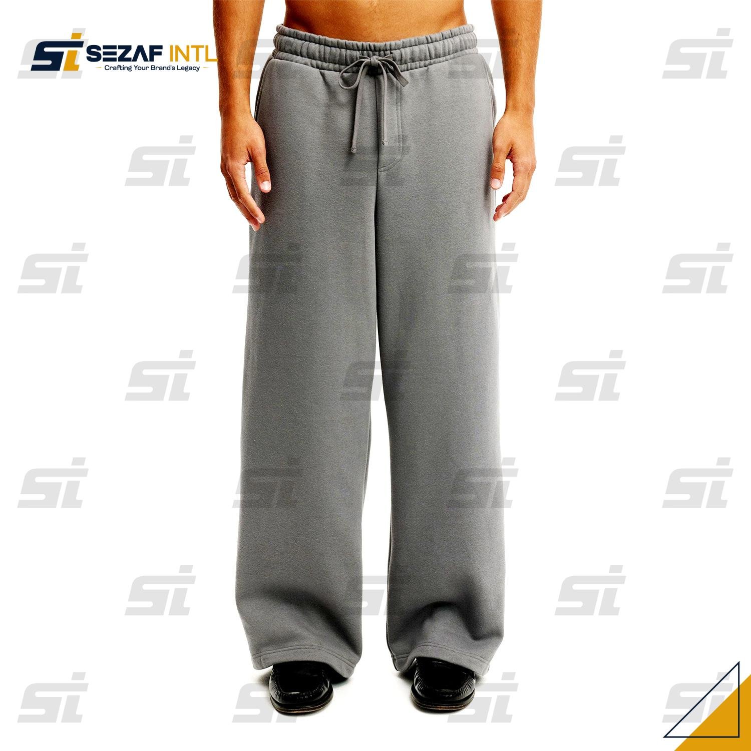 Baggy-Pants-2.jpg Premium Custom Logo Baggy Streetwear Pants - Image 1