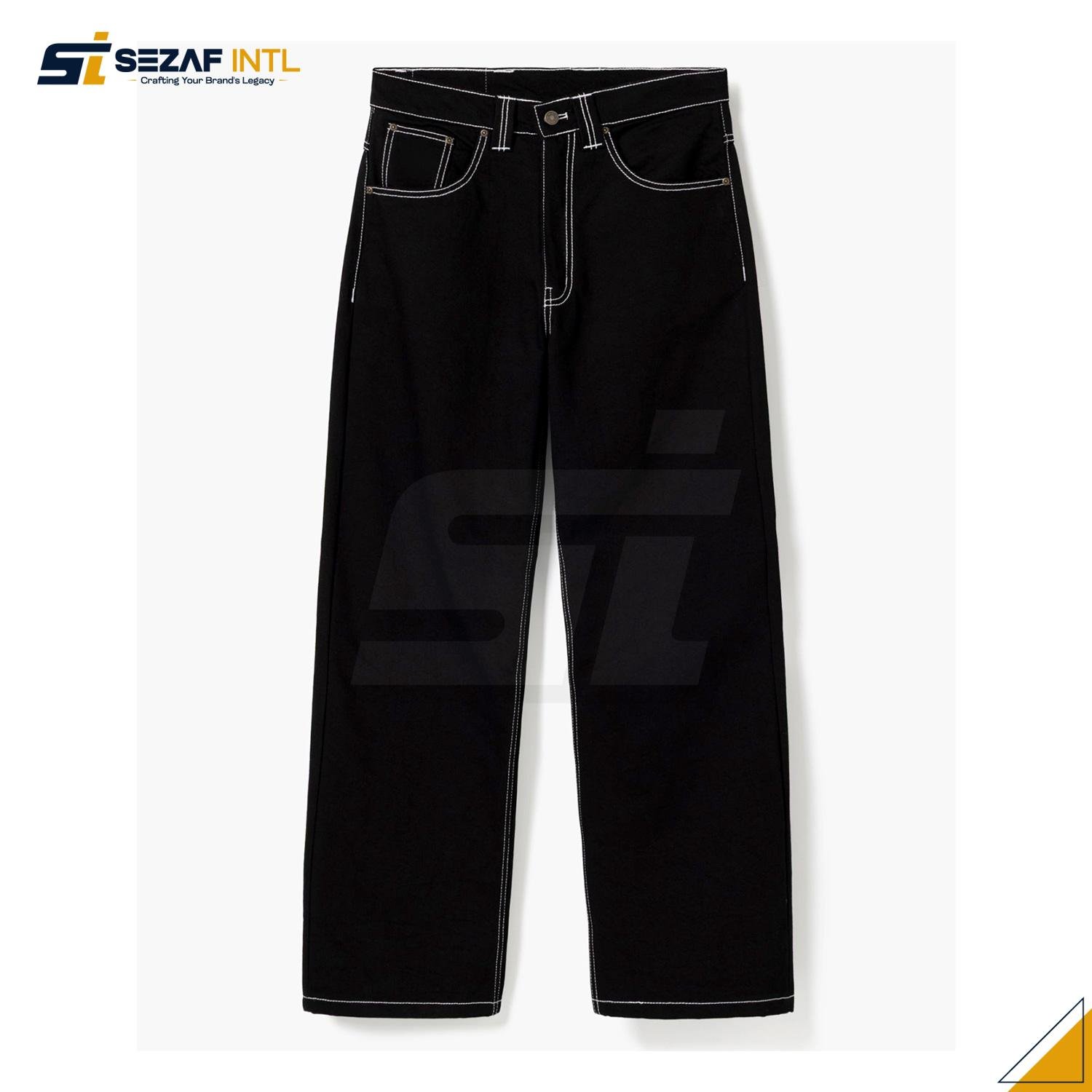 Baggy-Pants-4.jpg Luxury Custom Logo Streetwear Baggy Pants - Image 1