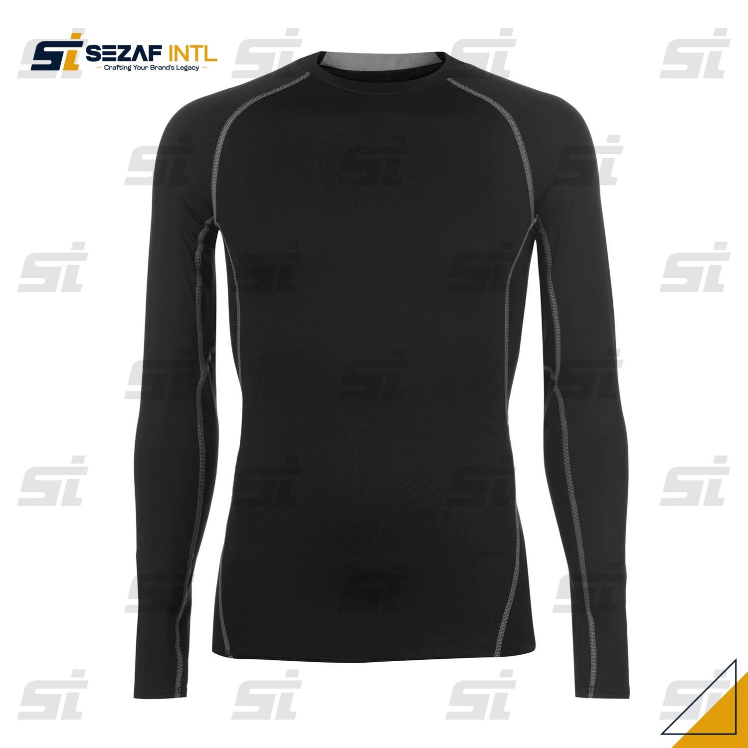 Compression-Shirts-5.jpg Breathable Polyester Compression Tee - Wholesale - Image 1