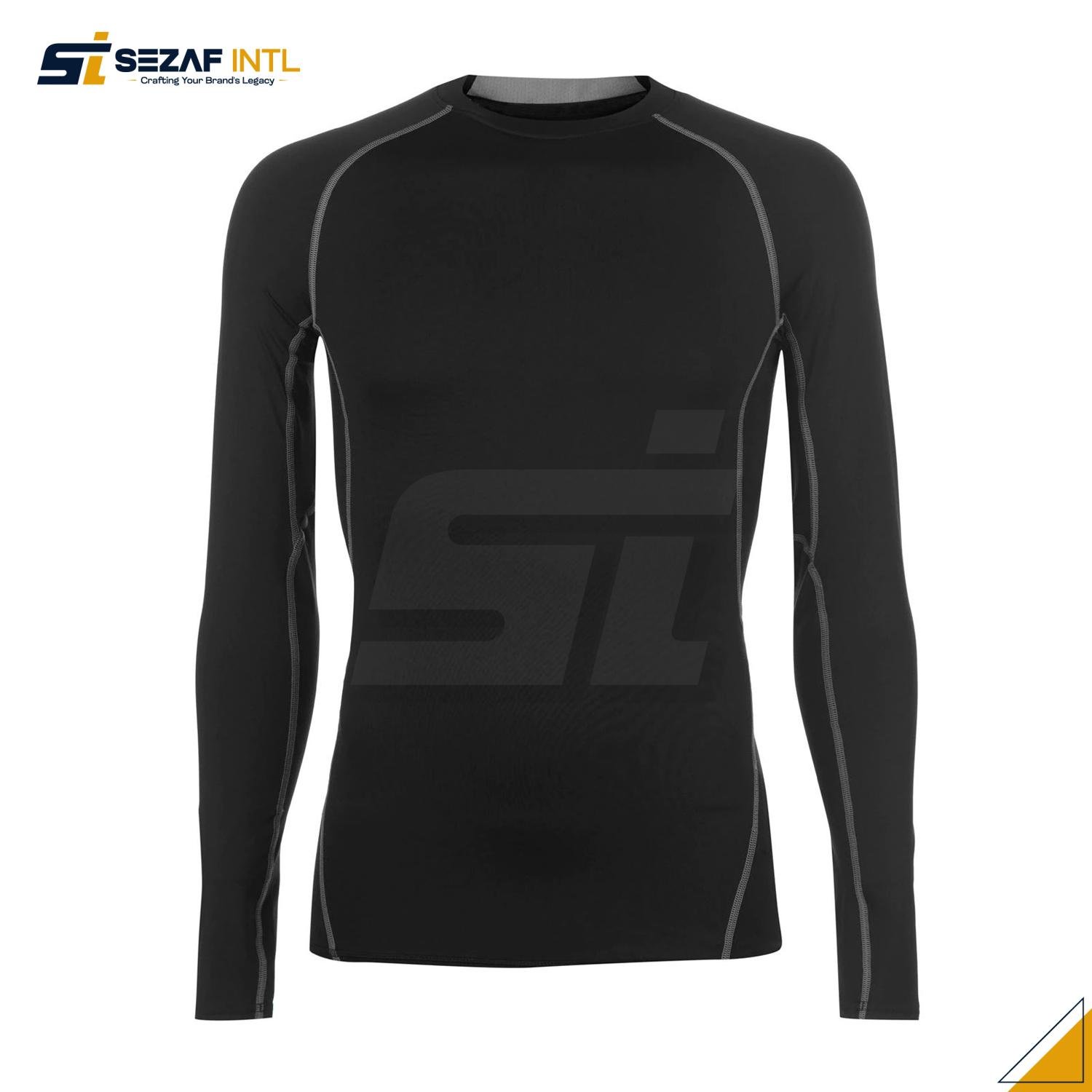 Compression-Shirts-5.jpg Breathable Polyester Compression Tee - Wholesale - Image 1