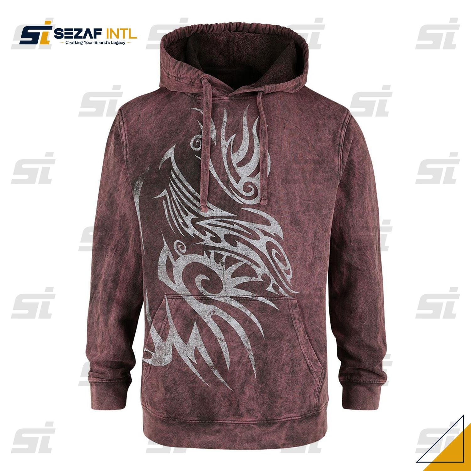 Custom Street Fashion Hoodies 3 Urban Series Custom Embroidered Hoodie - Image 1
