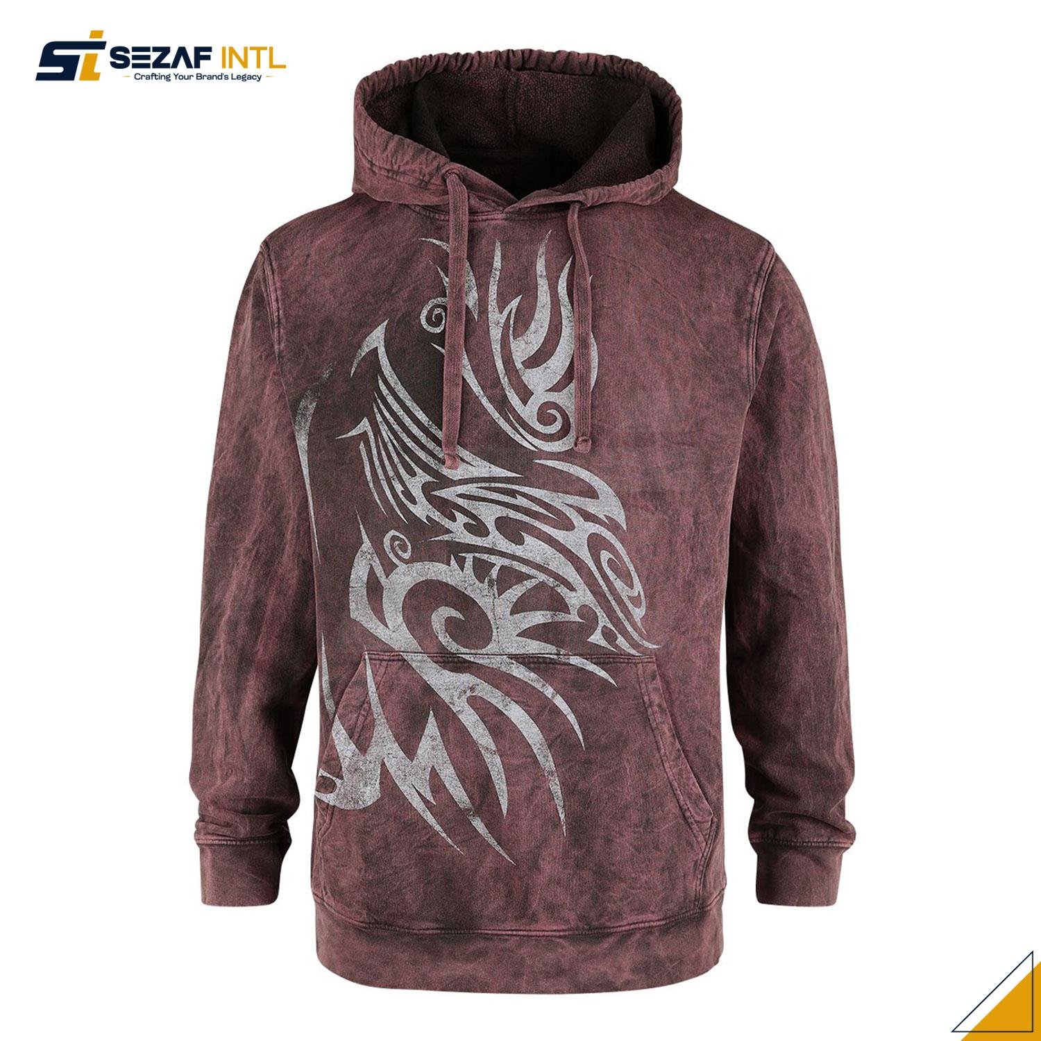 Custom Street Fashion Hoodies 3 Urban Series Custom Embroidered Hoodie - Image 1