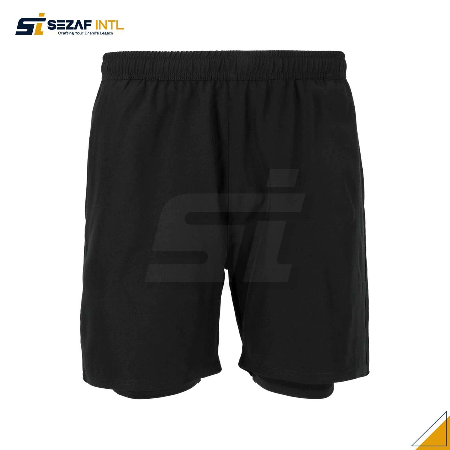 Short-5 Men?s Polyester Athletic Shorts for Gym & Track - Image 1