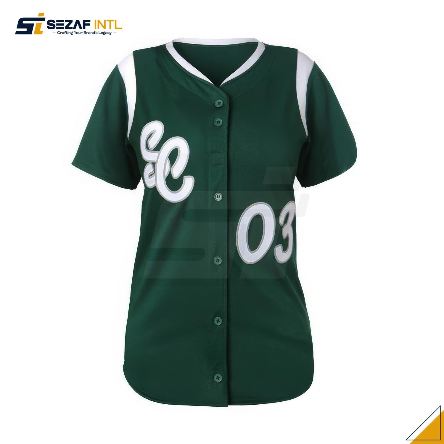 Softball-Uniform-5_resize.jpg Pro-Style Softball Pullover Jersey ? Low-Collar Fit - Image 1