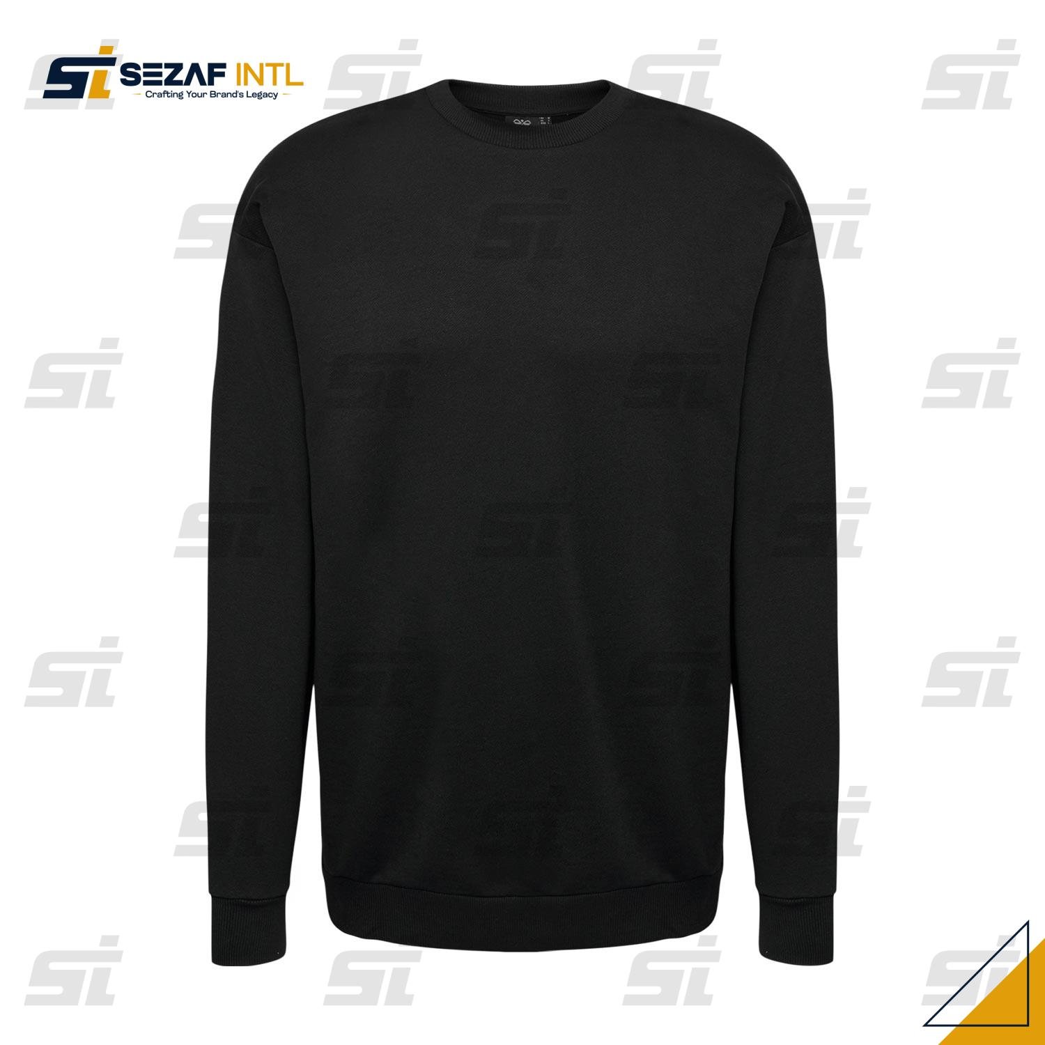 Sweatshirts-3 Custom Logo Crewneck Sweatshirt - Wholesale Bulk - Image 1