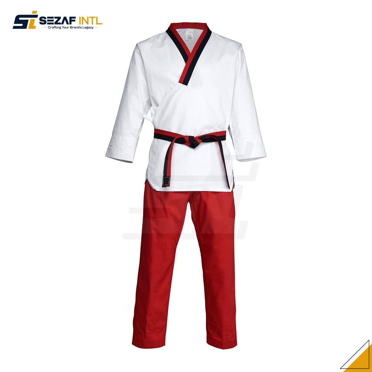 Taekwondo-Uniforms-2.jpg Premium Taekwondo Uniforms | Custom Logo Service - Image 1