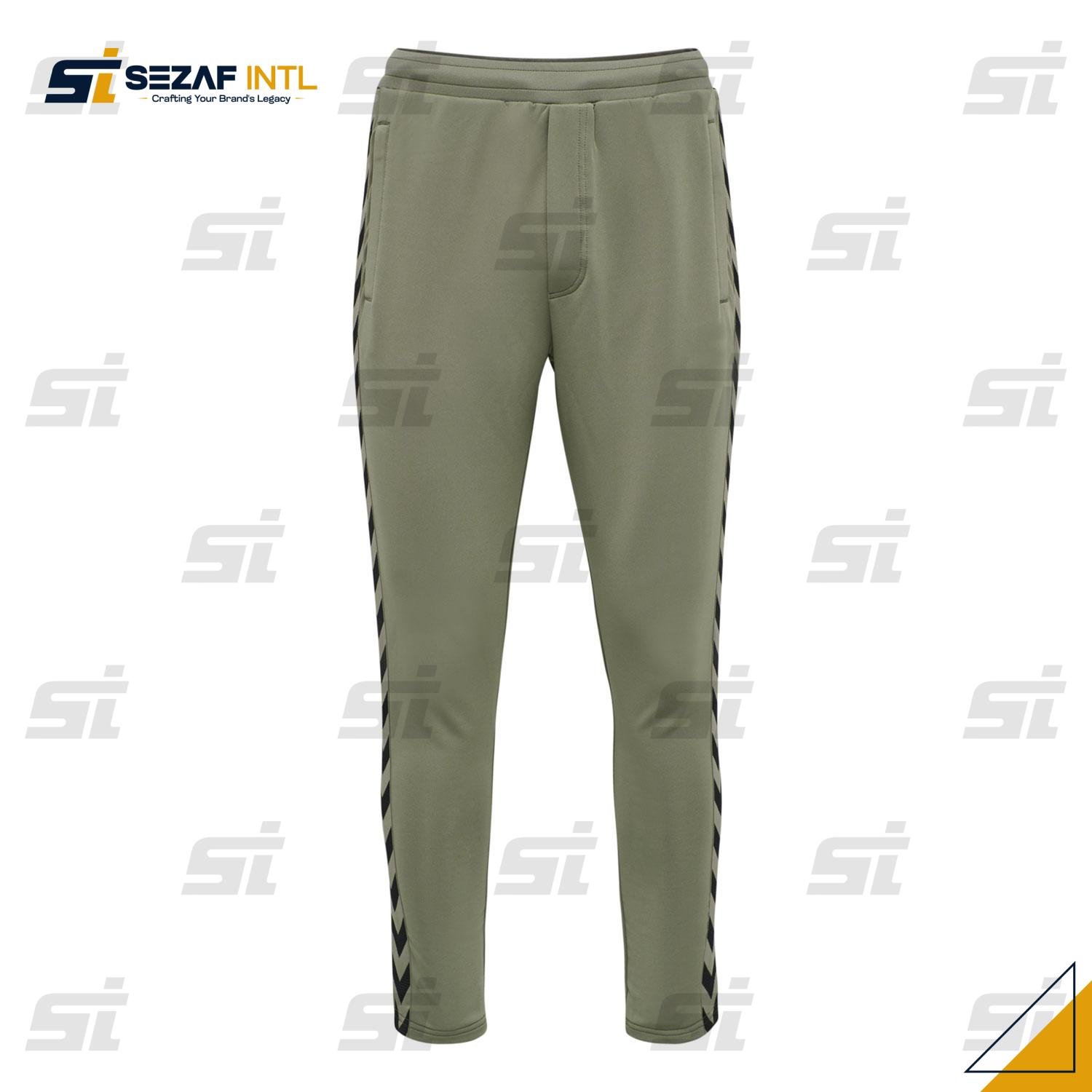 Trousers-&-Leggings-1 Custom Logo Mens Casual Sports Track Trousers - Image 1