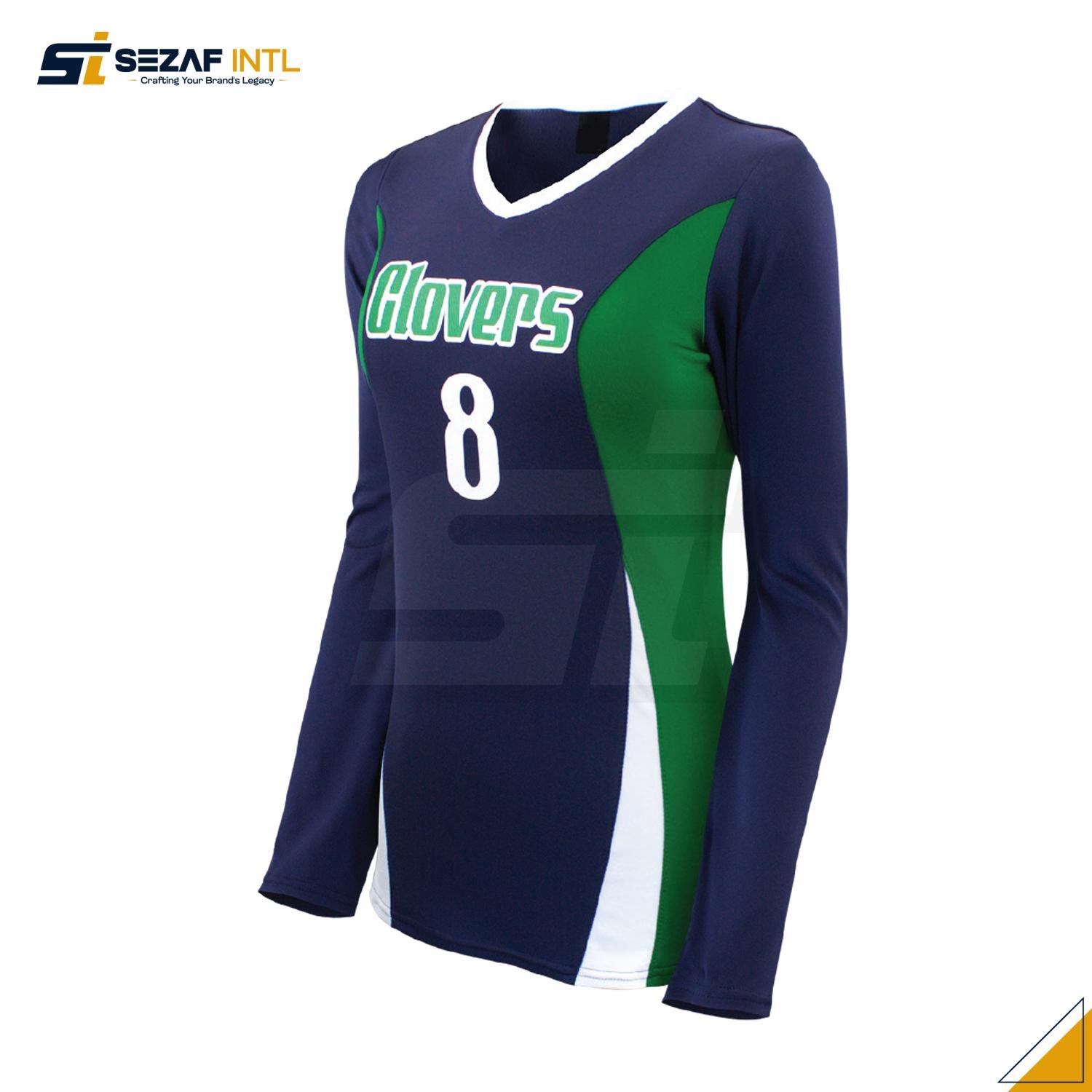 VOLLEYBALL-UNIFORM-4.jpg Moisture Wicking Custom Volleyball Jerseys - Image 1