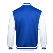 High-Quality Varsity Jacket with Sleek Leather - Image 2