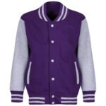 Athletic Style Casual Varsity Jacket for Men
