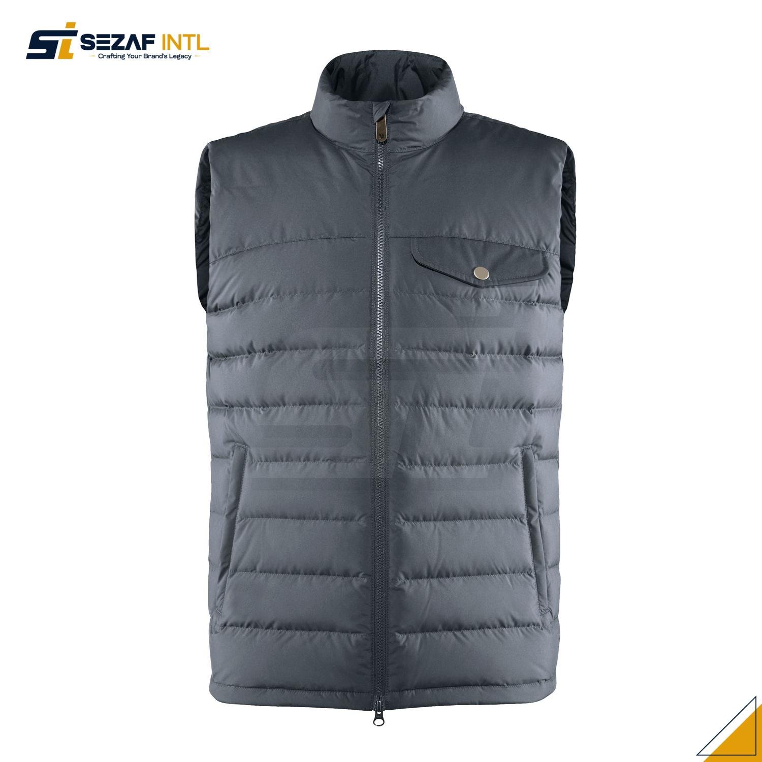 Vest-Jackets-2 Wholesale OEM Puffer Vest - Custom Team Branding - Image 1