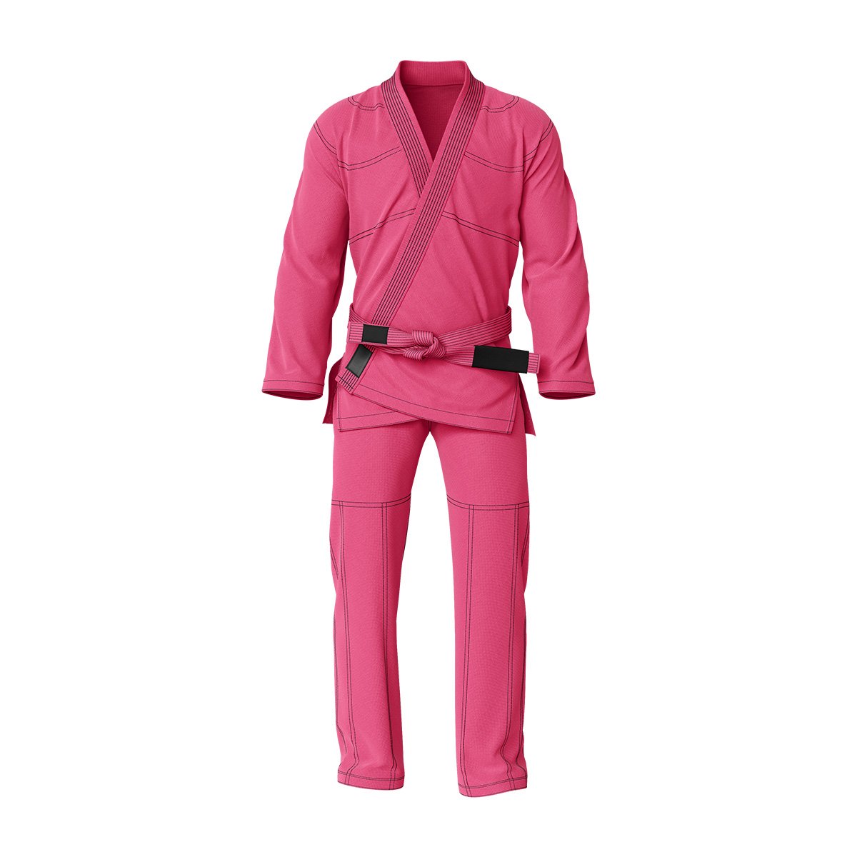brazilian-jiu-jitsu-gi-kimono-dark-pink.jpg Personalized BJJ Kimono | Club & Team Branding - Image 1