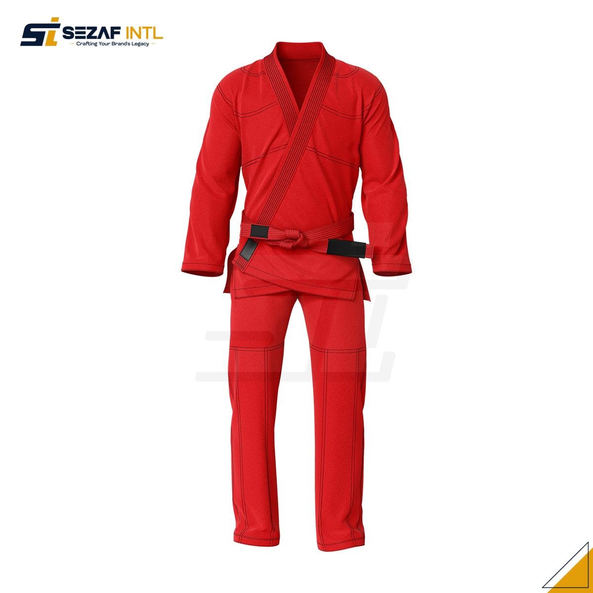 brazilian-jiu-jitsu-gi-kimono-red.jpg Bespoke BJJ Kimono | Custom Martial Arts Uniform - Image 1