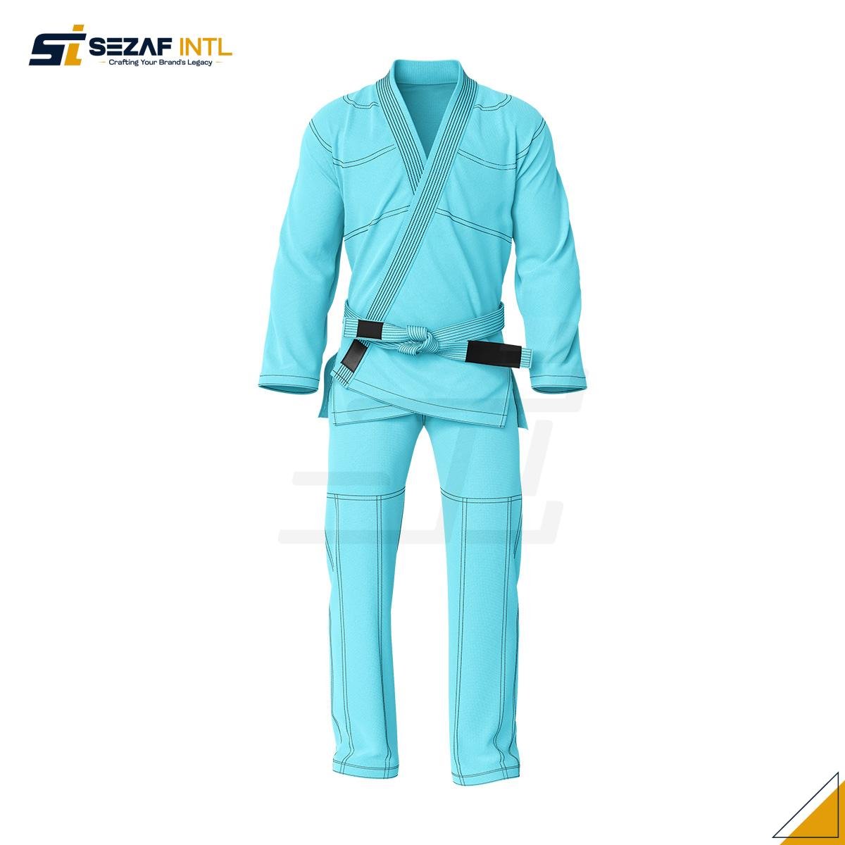 brazilian-jiu-jitsu-gi-kimono-sky.jpg IBJJF Legal Custom BJJ Gi | Professional Quality - Image 1