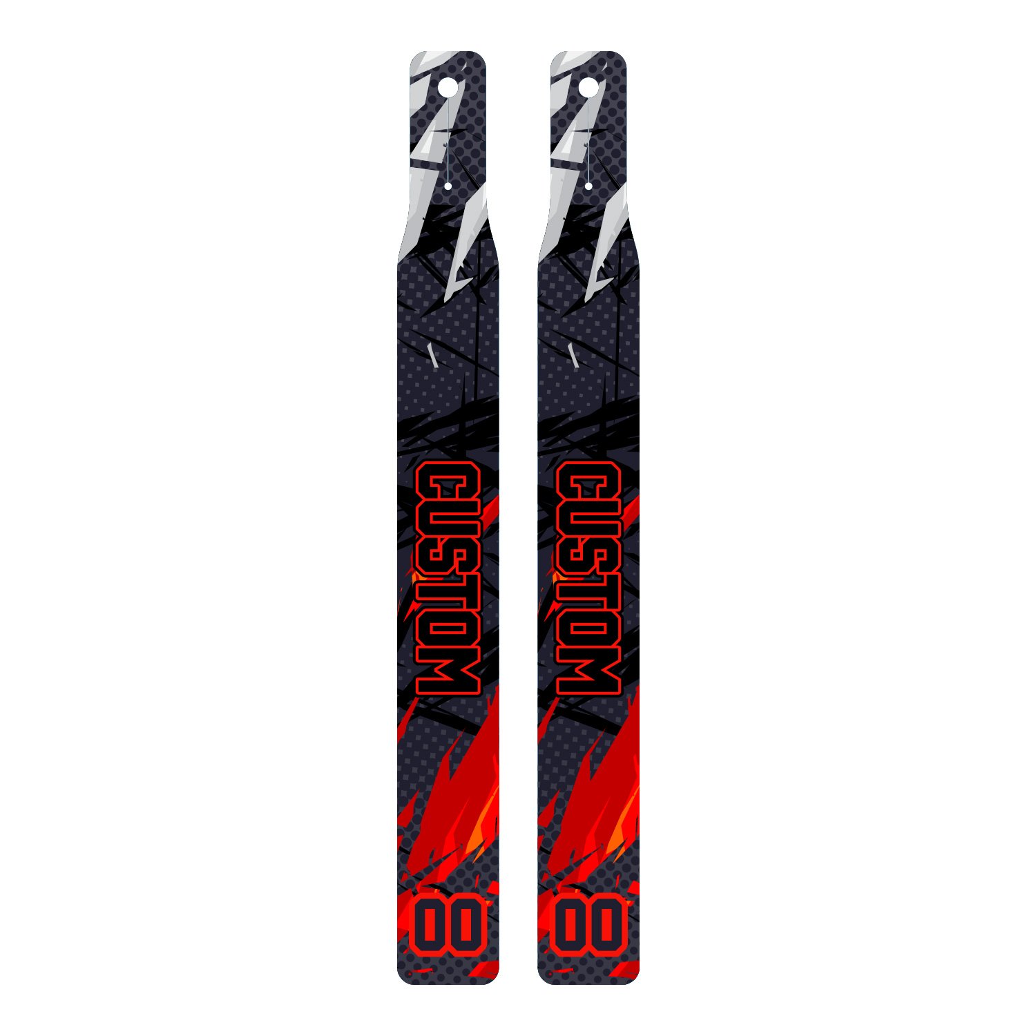 flag-3.jpg Custom Logo Men?s Athletic Flag - Quick Dry Tech - Image 1