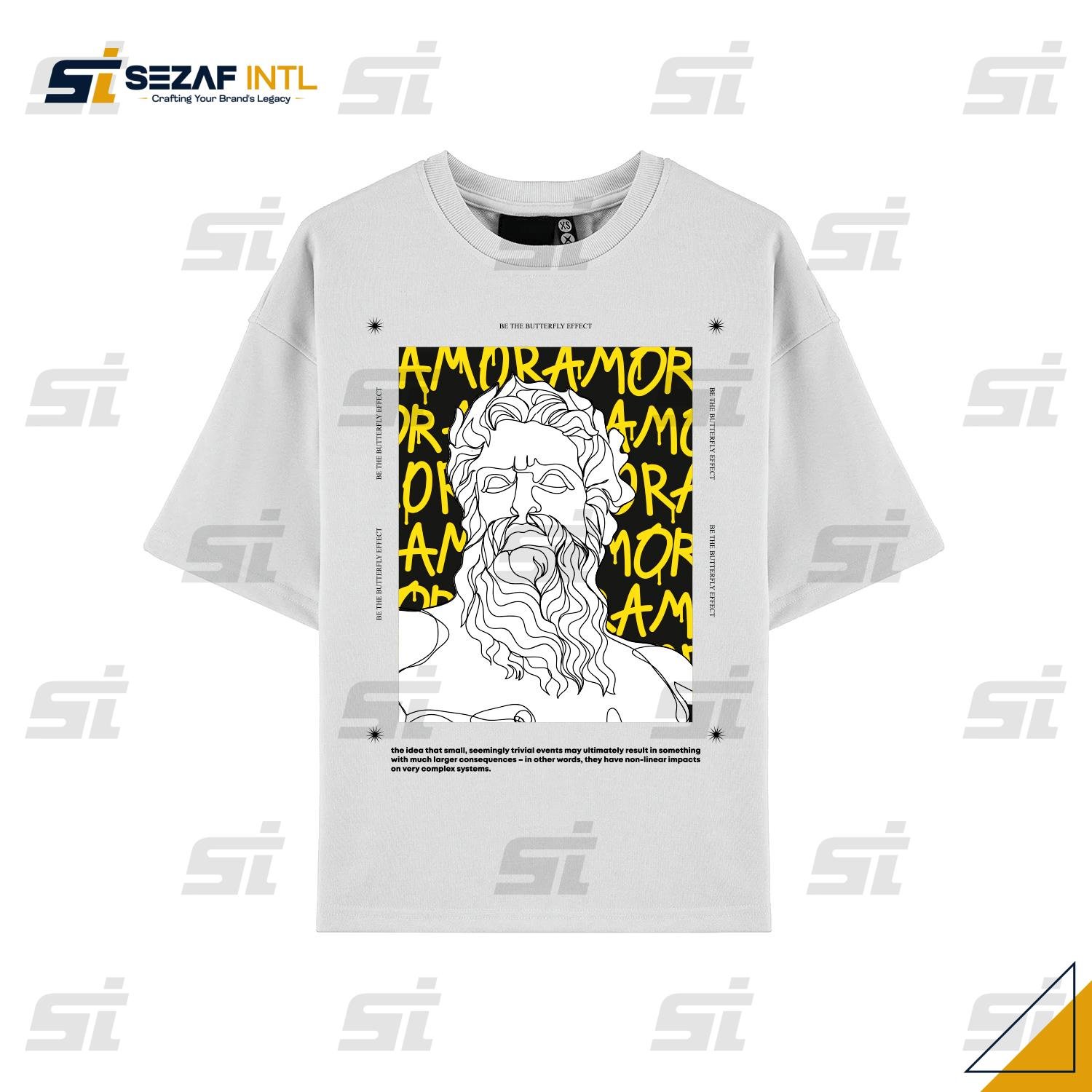 grey-oversize-tshirt-front.jpg High-Quality Cotton Oversized Brand T-Shirt - Image 1