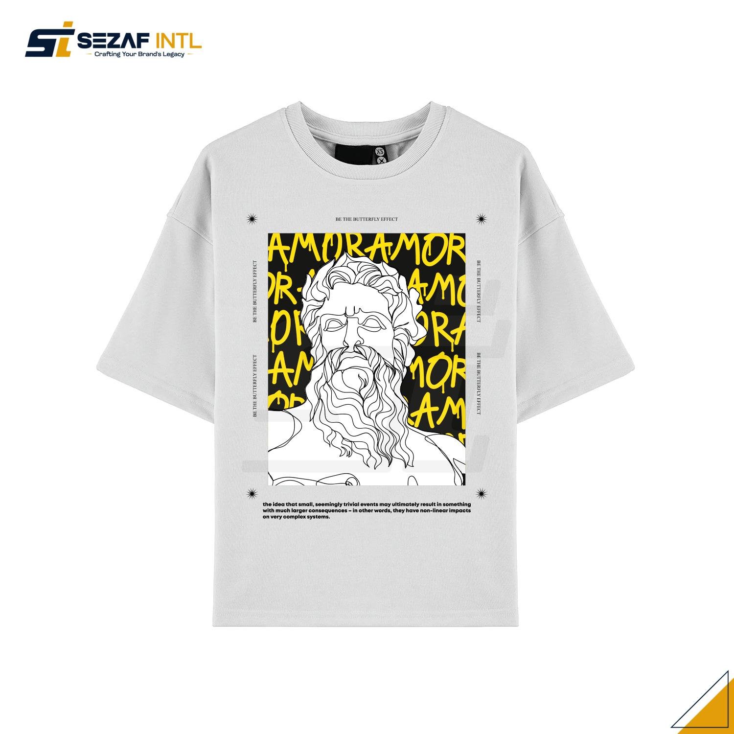 grey-oversize-tshirt-front.jpg High-Quality Cotton Oversized Brand T-Shirt - Image 1